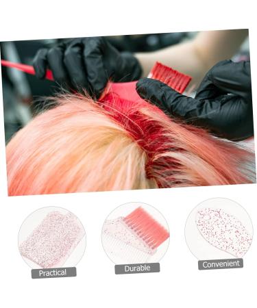 DOITOOL 1 Set Highlighter Comb Hair Coloring Kit Hair Coloring Tools Hair Bleach Styling Brush Foil Board Hair Dye Highlighting Board with Comb Brighten Paddle Board Pink Nylon - Buy Online on GoSupps.com