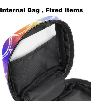 Buy Fish Scale Storage Bag | Stylish Menstrual Cup Pouch for Women & Girls | Nursing Pillow in Rosy Blue Purple - Buy Online on GoSupps.com