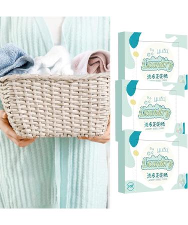 30Loads Laundry Sheet Travel Pack Fast Dissolving Fabric Softener Static Remover Cleaning Paper White 1 Pack 1 Pack White - Buy Online on GoSupps.com