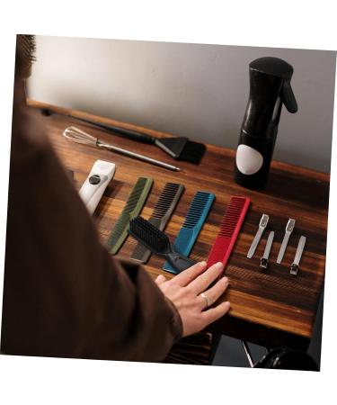 Frcolor 6-Piece Hairdresser Tools Set - Broken Hairbrush Shaving Brush & Hairbrush Cleaner for Professional Barbers - Buy Online on GoSupps.com