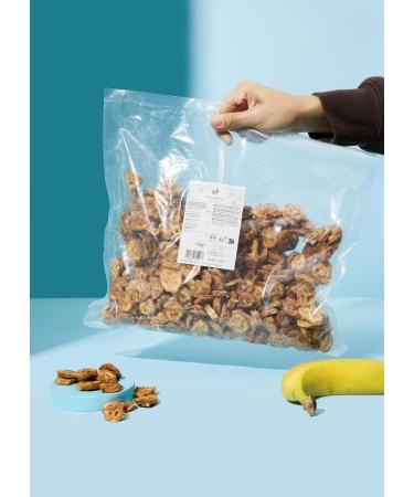 Choir KoRo Organic dried banana slices from Sri Lanka 1 kg - Buy Online on GoSupps.com