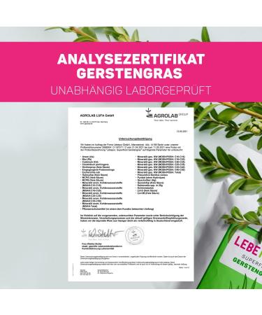 Leepur Organic Barley Grass Powder 1kg - Raw Vegan Gluten-Free Lactose-Free German Cultivation High-Quality Superfood - Buy Online on GoSupps.com