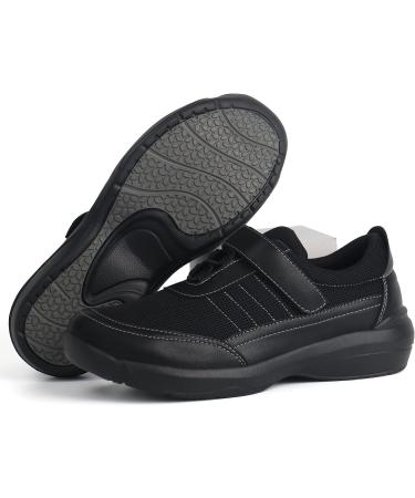 Ortho+rest Women Pain Relief Walking Shoes - Size 9 Black | Ideal for Sensitive & Bunions Feet - Buy Online on GoSupps.com