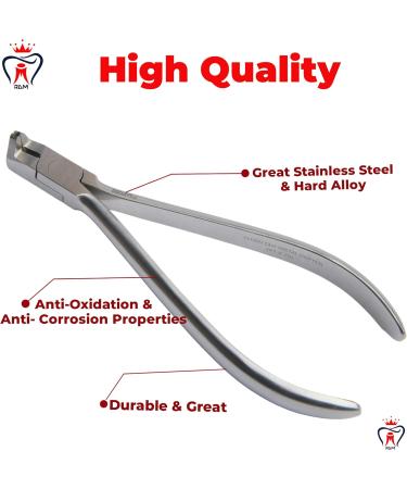 Distal End Cutter Flush Cut Long Handle | Safety Hold Tungsten Carbide Dental Orthodontic Instruments - Buy Online on GoSupps.com