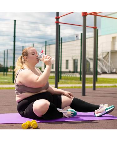 Zfsock Compression Stockings for Thick Calves | 20-30mmHg Support Socks for Men & Women | Oversize Medical Travel Socks | Ideal for Nurses & Athletes | 7XL Black - Buy Online on GoSupps.com