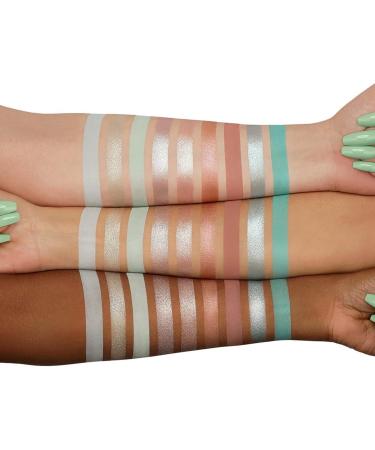  TianWlio Long-lasting multicolor eyeshadow palette 9 colors long-lasting purple eyeshadow multicolor eyeshadow palette with glitter and sparkles - Buy Online on GoSupps.com