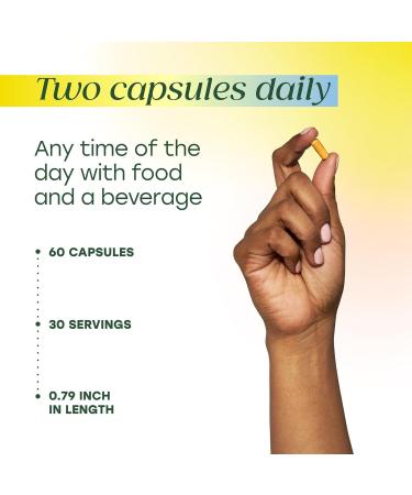 MegaFood Fast-Acting Turmeric Supplement - Clinically Studied - Joint Supplements for Men and Women - with Black Pepper for Absorption - 1 000 mg Curcuminoids Per Serving - 60 Capsules 30 Servings - Buy Online on GoSupps.com