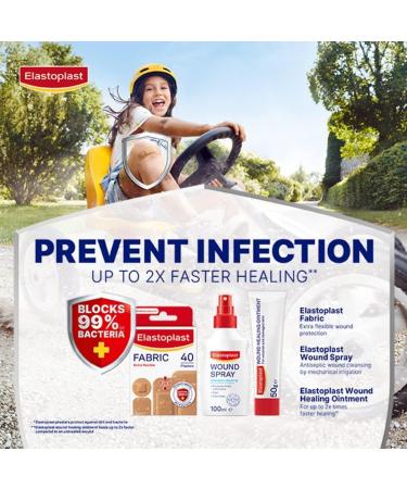 Elasroplast Water Resistant Plasters - Pack of 100 | Buy Internationally - Fast Shipping - Buy Online on GoSupps.com