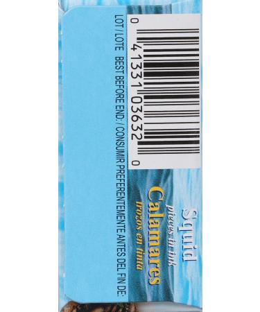 Goya Foods Premium Squid Pieces in Ink 4oz (Pack of 25) - Fresh & Delicious Seafood Delight! - Buy Online on GoSupps.com