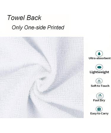 Naanle Easter Rabbit & Eggs Bunny Pattern Hand Towel (16 x 30 Inches) - Ideal for Bathroom, Hotel, Gym & Spa - Happy Easter Print - Soft & Absorbent - Buy Online on GoSupps.com