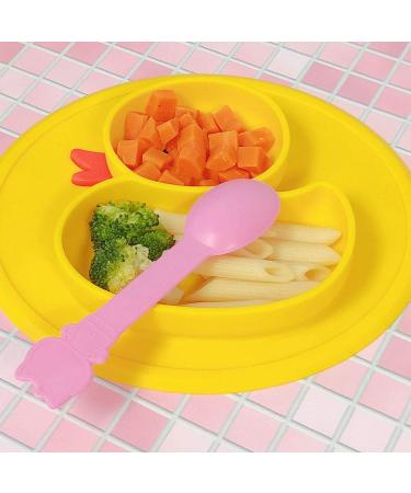 Wrapables Silicone Duck Baby Placemat with Suction Food Plate - Buy Online on GoSupps.com