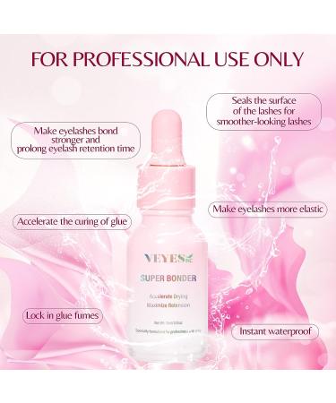 VEYES Super Lash Bonder Accelerator & Sealant 15ml - Professional Eyelash Supplies - Buy Online on GoSupps.com