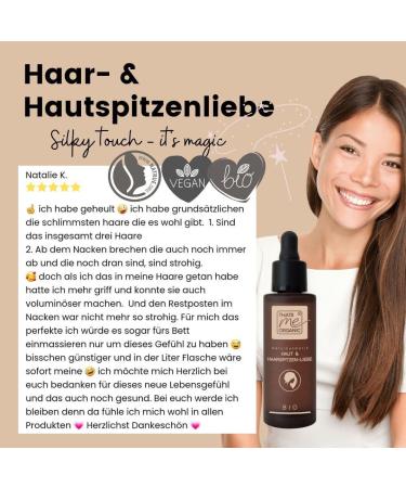 Organic Skin & Hair Love Oil 30ml - 2in1 Argan Oil for Body Face & Dry Hair Care - Protect & Repair - Buy Online on GoSupps.com