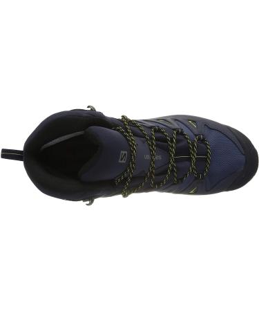 Salomon Women's X Ultra 3 MID GTX W Hiking Boots 11 Wide - Crown Blue/Eve Blue/Sunny Lime - Buy Online on GoSupps.com