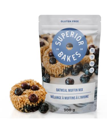 Superior Bakes Oatmeal Muffin Mix. Gluten Free. Made with Coconut Sugar.