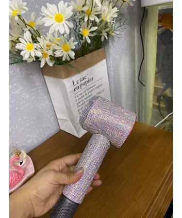 Self-Adhesive Bling Crystal Rhinestone Stickers for Dyson Supersonic Hair Dryer - Colorful Diamond Stone Decals & Protectors | International Shipping Available - Buy Online on GoSupps.com