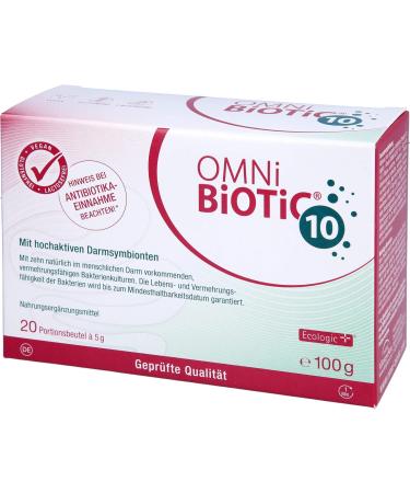 Buy Omni Biotic 10 - 20 St. Portion Bags | Best Probiotic for Gut Health | International Shipping Available - Buy Online on GoSupps.com