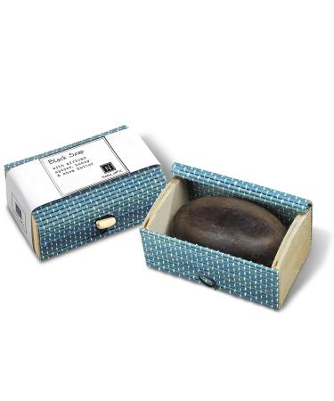 Black Soap Bar - African Spices Honey & Shea Butter - Oily & Acne Prone Skin - All Purpose Face & Body Wash - Hand Soap Shower Gel Shampoo Shaving Cream - All Skin Types - 1 Bar