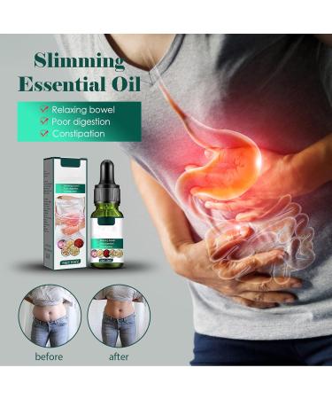 Natural Weight Loss Essential Oil - Gentle Massage Oil for Body Shaping & Fat Burning - Buy Online on GoSupps.com