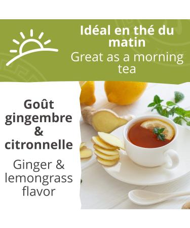  Khla Loose leaf Angkor green tea with ginger and lemongrass - 90g metal tin - Cambodian aromas - Certified organic - Asian tea by KHLA - Buy Online on GoSupps.com