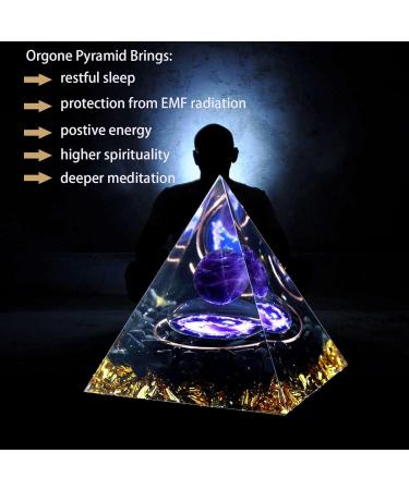 Ogan Chakra Moonstone Crystal Pyramid Energy Tower - Color A - Buy Online on GoSupps.com