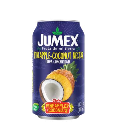 Jumex Pineapple-Coconut Nectar | Recyclable Can with Non-BPA Lining | 11.3 Fl Oz (Pack of 24) Pineapple-Coconut 11.3 Fl Oz Cans (Pack of 24)