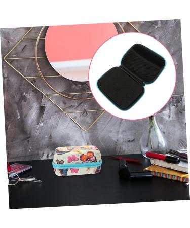 Minkissy Essential Oils Storage Bag - Travel Organizer for Bottles | 600D Oxford Fabric | Portable Blue Wallet (17x12x7cm) - Buy Online on GoSupps.com