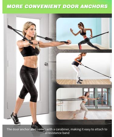 Victoper Resistance Bands Set - Men & Women Exercise Bands for Strength Training - 4 Levels - Fitness, Yoga, Pilates - Buy Online on GoSupps.com