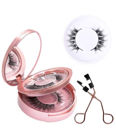 Bellaire Magnetic Lashes Magnetic Eyelashes Reusable Dual Magnetic Lashes without Eyeliner Natural Look Magnetic Eyelashes with Applicator (CYWG)