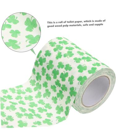 Tissue Paper 4 Rolls Paper Supple Day Toilet St Patricks Bathroom Kitchen Bath Tissue Napkin Printing Printed Pattern Strong Napkins Family Household Bathroom Napkins/142 4 Count (Pack of 1) As Shownx2pcs - Buy Online on GoSupps.com