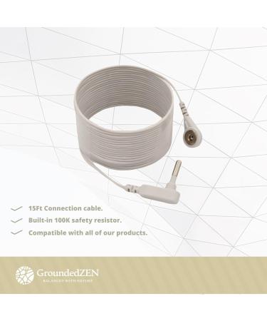 GroundedZen Earthing Mat 68.6 x 25.4 cm - Enhance Wellness & Sleep | International Shipping Available - Buy Online on GoSupps.com