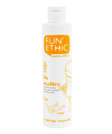 Fun'Ethic - EM20 - Micellar Water - Being 20 Years Old - Hydrates / Removes Make-up / Tones - Cosmebio Label - 200 ml
