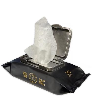 CleanSkin 80-Count Cleansing Tattoo Wipes - All-in-One Green Soap Solution | Alcohol-Free & Fragrance-Free | Ideal for Tattooing, PMU, and Piercings - Buy Online on GoSupps.com