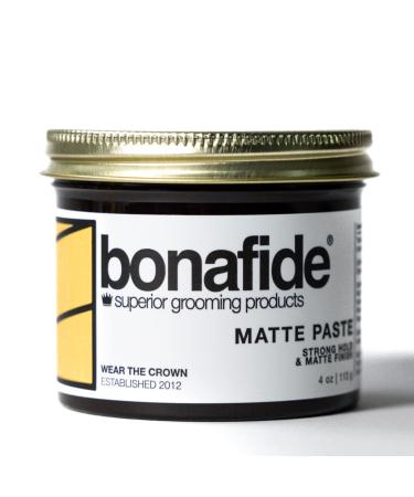 Bona Fide Pomade  Matte Paste 4 oz.