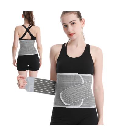 PHOSHO Postpartum Belly Band Wrap - Post C Section Belly Binder After Abdominal Surgery Recovery Plus Size L/XL