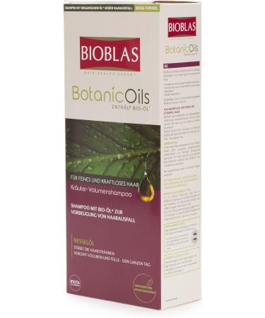 Nettle Shampoo for fine and weak hair with nettle oil - dermatologically tested anti-hair loss shampoo for women and men with organic oil 360 ml | by Bioblas Botanic Oils - Buy Online on GoSupps.com