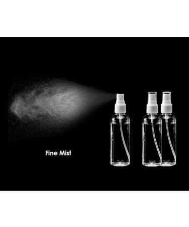 2OZ Travel Cosmo Spray Bottle Set of 12 - Refillable & Portable for eCommerce | International Shipping - Buy Online on GoSupps.com