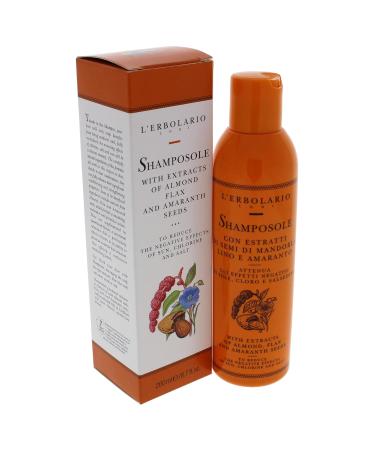 L'Erbolario Shamposole Shampoo - Protects Hair from Sun Chlorine & Salt - Strengthens & Moisturizes - 6.7 Oz - Buy Now for International Shipping - Buy Online on GoSupps.com