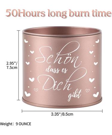 Prstenly Metal Candle Gifts for Women - Perfect Birthday Presents for Wife Girlfriend Mama Granny Sister Daughter | 'Nice That You Exist' - Buy Online on GoSupps.com