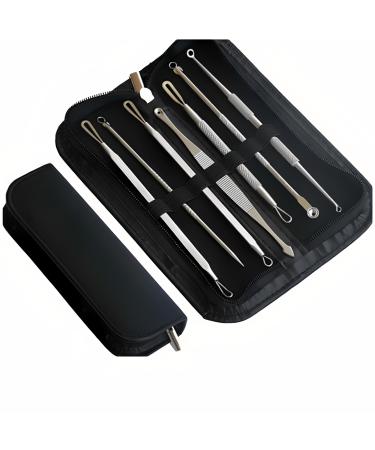 Blackhead Remover Kit Extract Pop and Care for Clear Skin - Acne Comedown Dermatologist Extractor Tool Set for Blemish Facial Skin Care Professional Whitehead Extraction Tweezer Removal