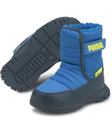 PUMA Unisex Baby Nieve Boot WTR Ac Inf Sneaker - Blue | 5 UK Child - Buy Online on GoSupps.com
