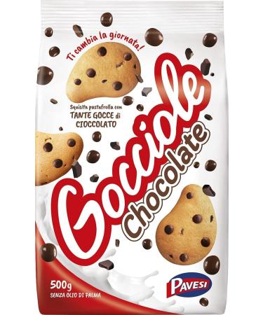  Pavesi Lot de 6 biscuits Pavesi Barilla Gocciole Chocolate Dark Coconut - Buy Online on GoSupps.com