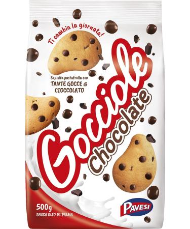 Pavesi Pavesi Barilla Gocciole 500g Italy Cookies Cookies Brioche Cookies Set of 6
