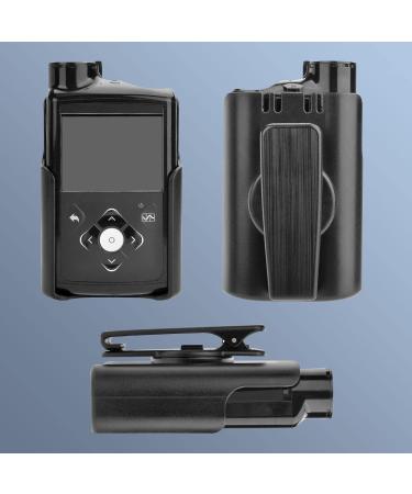 MiniMed Insulin Pump Case | 360 Swivel Belt Clip Holder for Medtronic MiniMed 770G 670G 630G 640G 780G (Black) - Buy Online on GoSupps.com