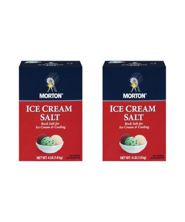 Mortons Salt Rock 4 Lb Pack Of 2 White 4 Pound (Pack of 2) - Buy Online on GoSupps.com