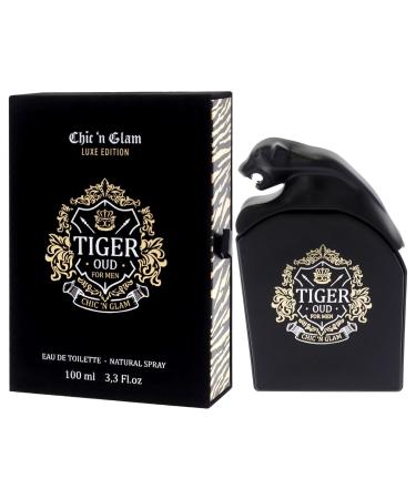 Chic N Glam Tiger Oud - Luxe Edition for Men - 3.3 oz EDT Spray - Buy Online on GoSupps.com