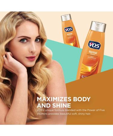 VO5 Normal Balancing Shampoo with Vitamins C & E - 12.5 oz | Unisex Shampoo - Buy Online on GoSupps.com