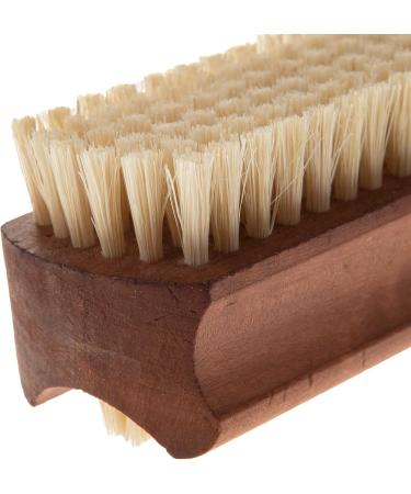 SIDCO Pear Wood Nail Brush - Eco-Friendly Hand Washing Brush for Effective Cleaning - Buy Online on GoSupps.com