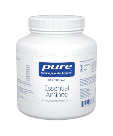 Pure Encapsulations - Essential Aminos - Balanced combination of essential amino acids - 180 vegan capsules