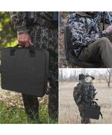 Tnfeeon Portable Heating Pad | Thickened Stadium Cushion | Changeable Temp | Ideal for Outdoor Camping Fishing & Hunting - Black - Buy Online on GoSupps.com